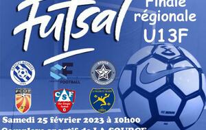 Finale régionale Futsal U13F