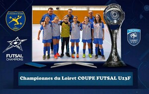 U13F Championnes du Loiret FUTSAL