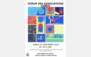 Samedi 7 septembre 2024 : Forum des associations