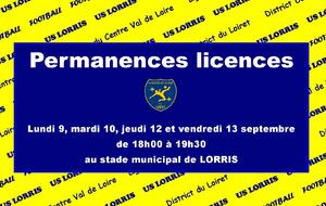 Permanences LICENCES