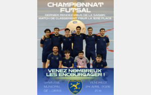 Match de classement Futsal !
