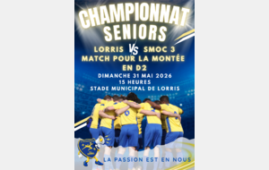 🔥📢 MATCH SÉNIORS 📢🔥
