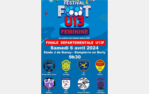 U13F : Finale départementale Festival à Dampierre