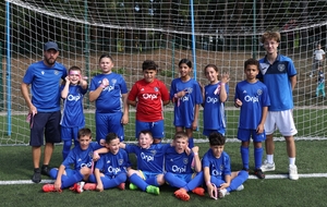 U11 2 mixte : 1er tour de Coupe à Montargis