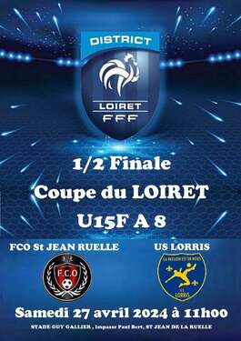 U15F : 1/2 Finale Coupe du Loiret 