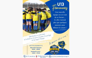 ⚽💙💛 U13 FÉMININES 💛💙⚽