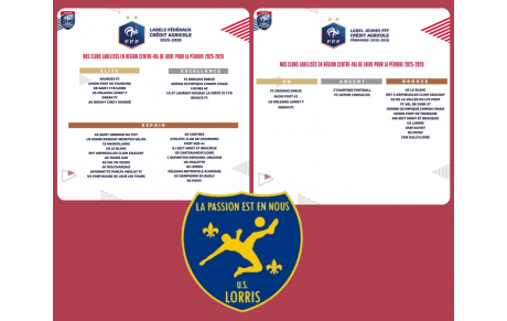 🏅 L’US Lorris doublement labellisée !