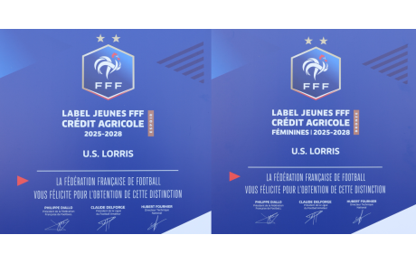 Labels jeunes talents &amp; féminines ⚽💙💛