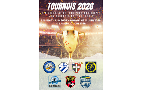 ⚽ Tournois 2026 ⚽