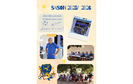 ⚽ Clap de fin pour la saison 2025/2026 de l'US Lorris 💛💙