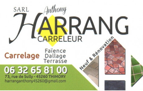 SARL Anthony HARRANG Carreleur