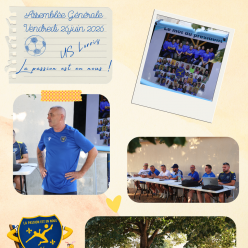 ⚽ Clap de fin pour la saison 2025/2026 de l'US Lorris 💛💙