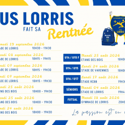 ⚽ L'US LORRIS fait sa rentrée ⚽