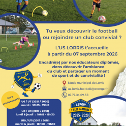 ⚽ C’EST LA REPRISE DE L’ÉCOLE DE FOOT ! ⚽